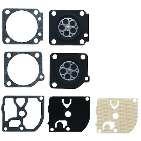 A & I Products Gasket and Diaphragm Kit 1.65" x2.05" x0.7" A-B1GND27